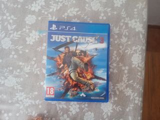 PS4 (PlayStation 4) + FIFA 20 + Just Cause 3