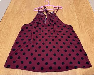 Blusa Mango lunares