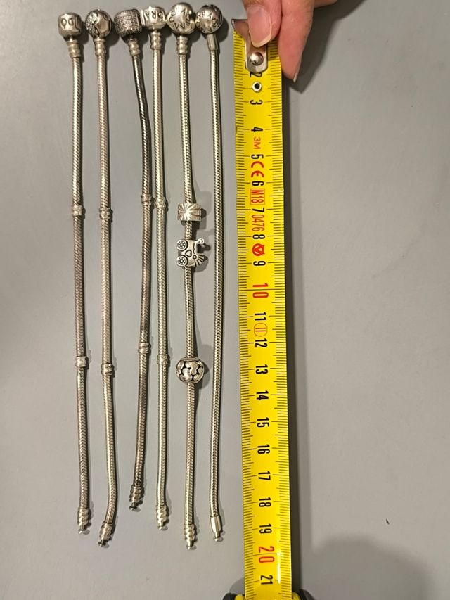 Pulseras Pandora (2) - oro, plata