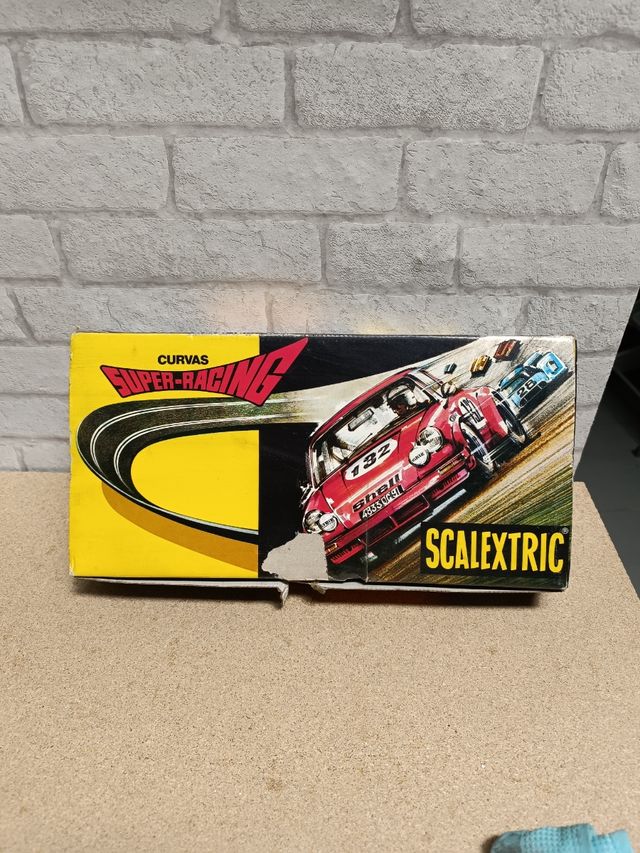 CAJA VACIA de Scalextric Super Racing Curvas
