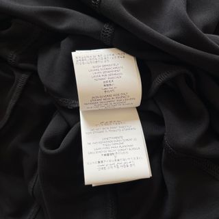 Vestito midi Offwhite Donna 40 IT - M Nero Viscosa