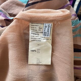 Vestito midi Pinko Donna 42 IT - M Multicolore