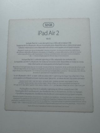 Ipad Air2 32GB A1566 urge venta. 50€ incluye envío