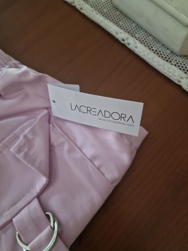 Pantalones cargo rosa | Talle XS