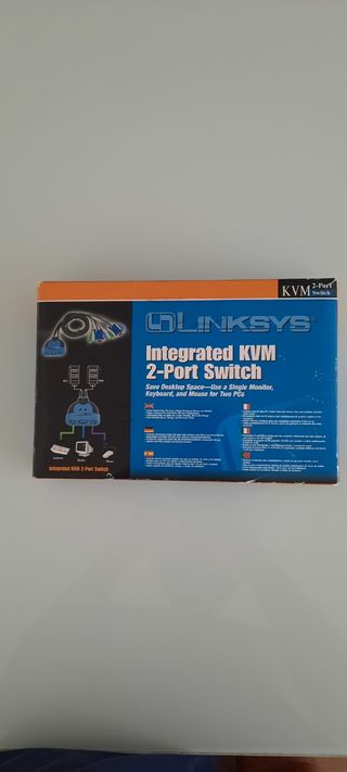 Linksys KVM Switch 2 puertos