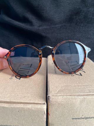 Gafas sol Twig marrón Carey
