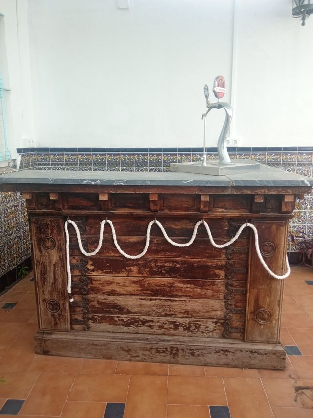 Barra Bar Jardín - Madera & Metal