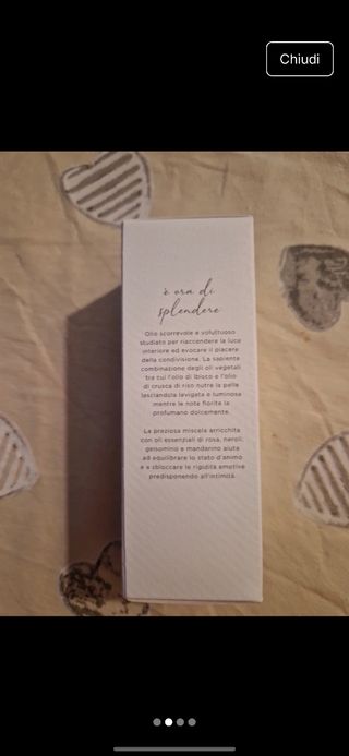 Olio corpo Nasoterapia - nuovo