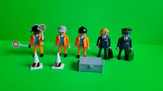 Personal aeropuerto Playmobil 