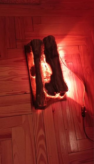 Fuego artificial chimenea - Decoración