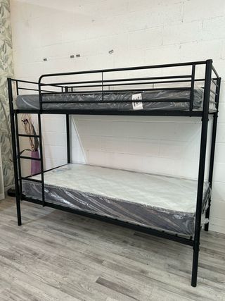 LITERA CAMAROTE + COLCHONES VISCOELASTICOS 90x190