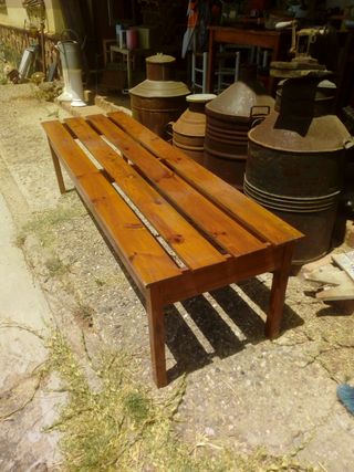 Banco madera antiguo