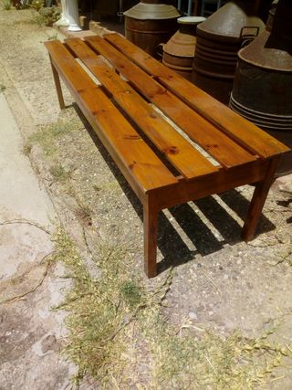 Banco madera antiguo