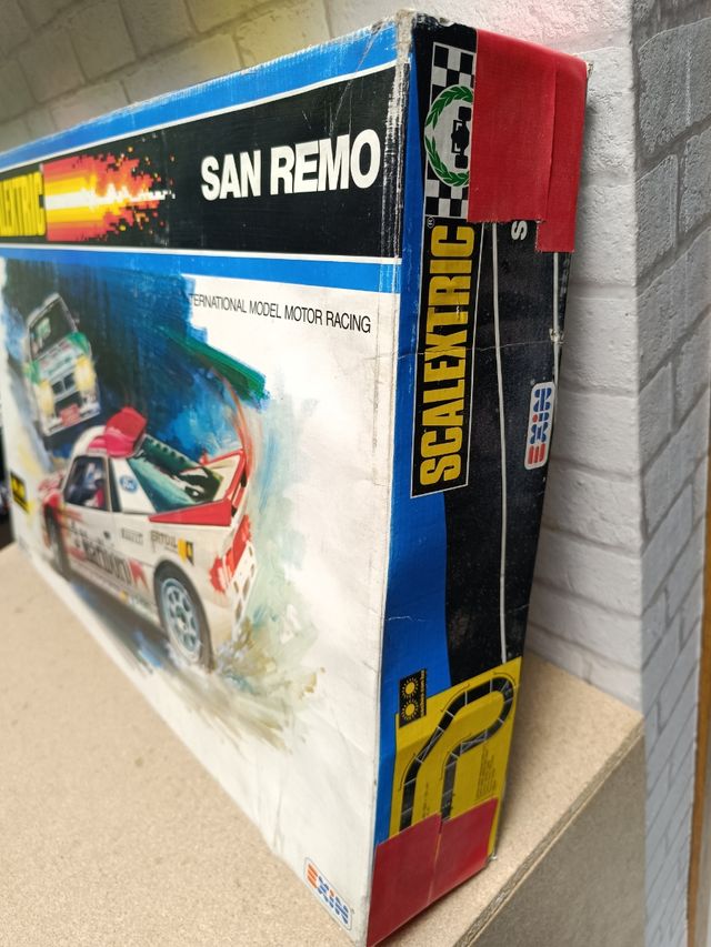CAJA VACIA Scalextric San Remo.