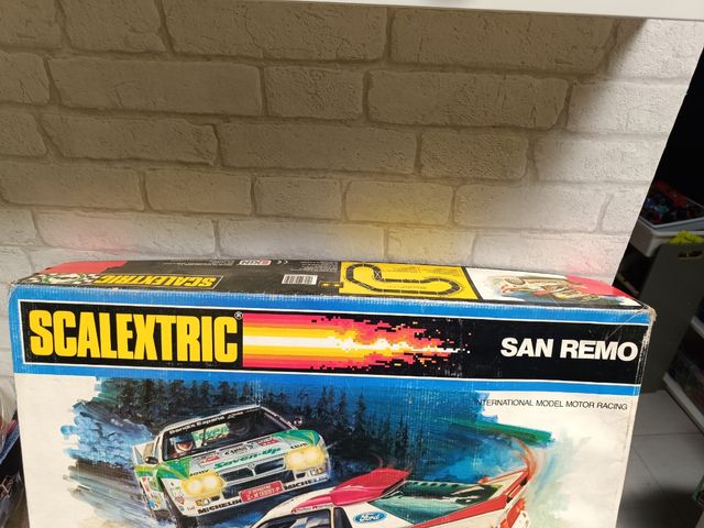CAJA VACIA Scalextric San Remo.