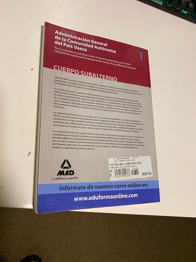 Cuerpo subalterno de la administración general ...