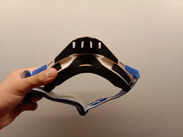 Gafas Motocross Azul y Blanco Nuevas