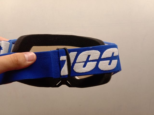 Gafas Motocross Azul y Blanco Nuevas