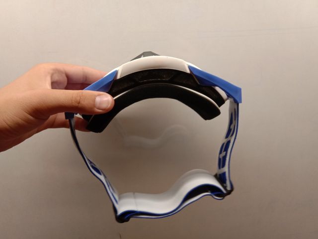 Gafas Motocross Azul y Blanco Nuevas