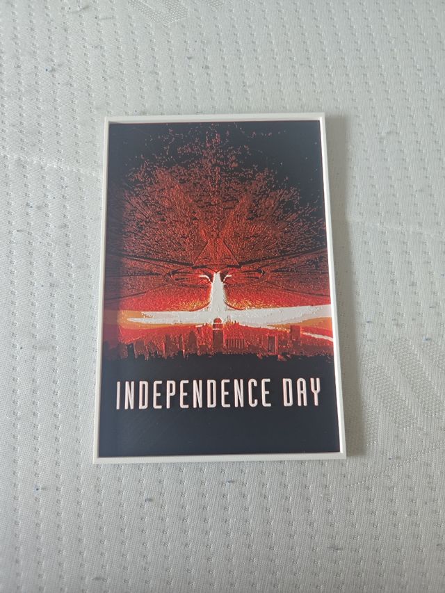 Quadro Independence Day - Stampa 3D