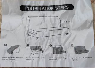 Funda sofá cama Lydevo - 2 plazas