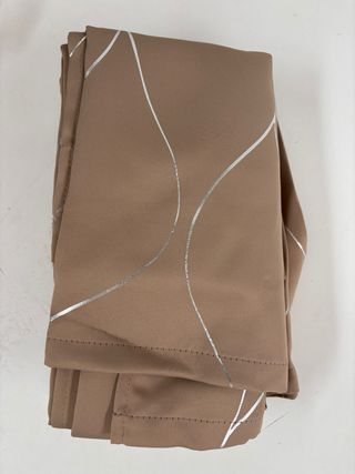 Cortinas Deconovo Beige - 2 Unidades