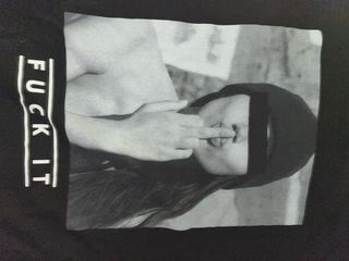 Camiseta negra - Fuck It