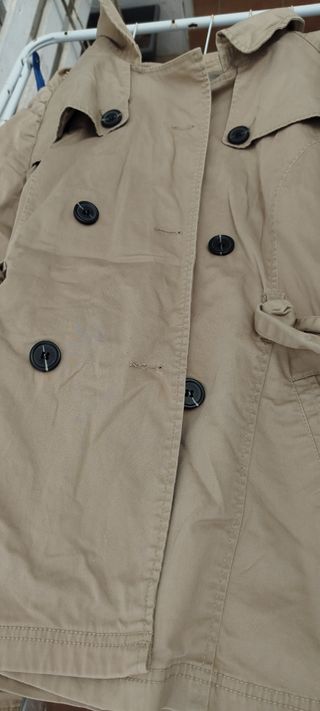 Gabardina corta Kiabi