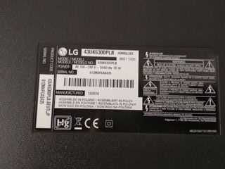 Placa LG 43UK6300PLB - Repuestos TV