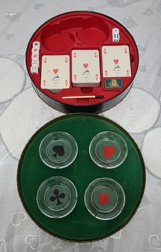 Set da poker vintage