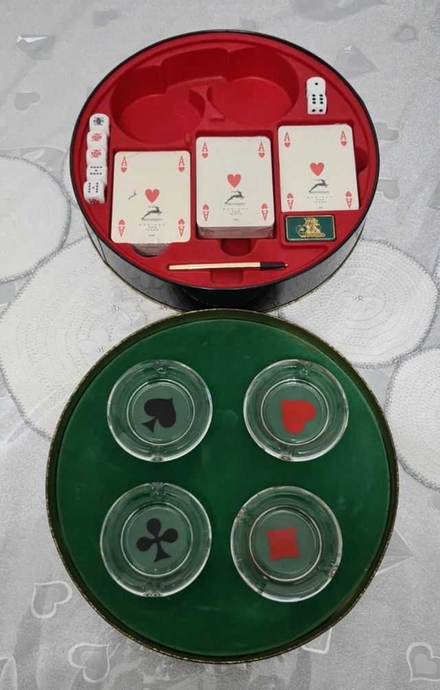 Set da poker vintage
