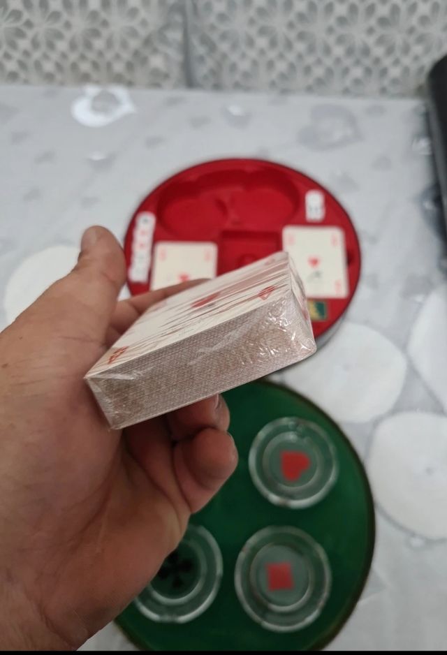 Set da poker vintage