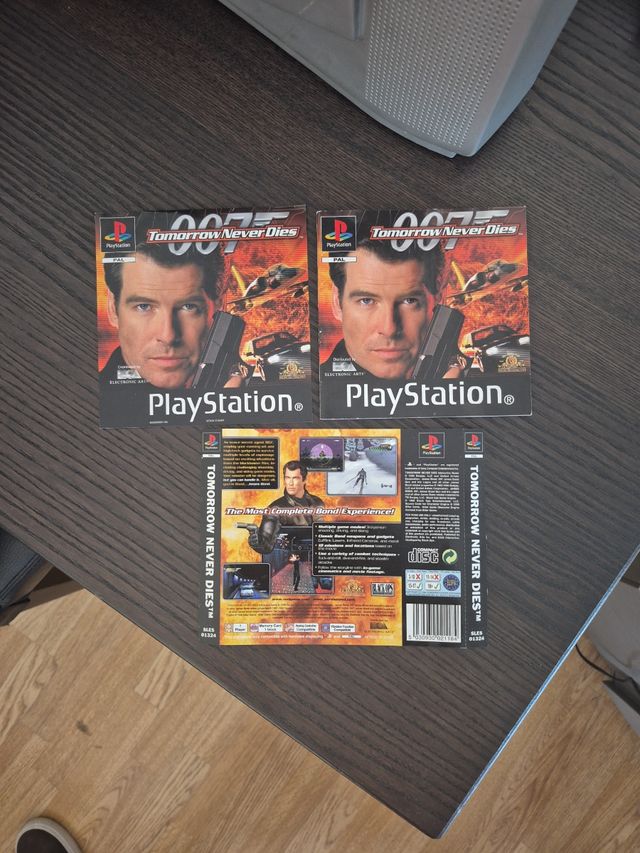 Manual e capas de Tomorrow Never Dies 007 PS1 UK