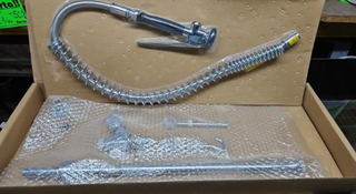 Grifo ducha flexible para pared