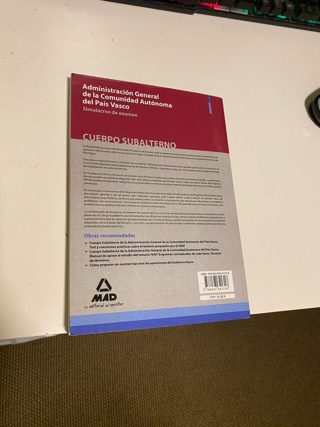 Cuerpo subalterno de la administración general ...