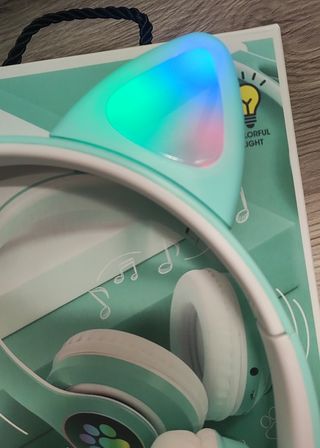 Auriculares Gato RGB STN-28