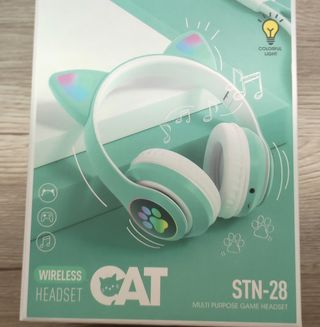 Auriculares Gato RGB STN-28