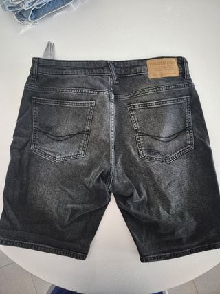 Shorts Jeans Pull&Bear neri