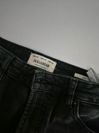 Shorts Jeans Pull&Bear neri