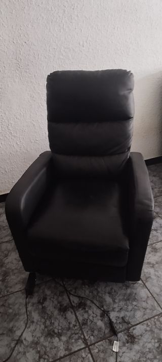 Sillón reclinable eléctrico, hacia delante y atrás