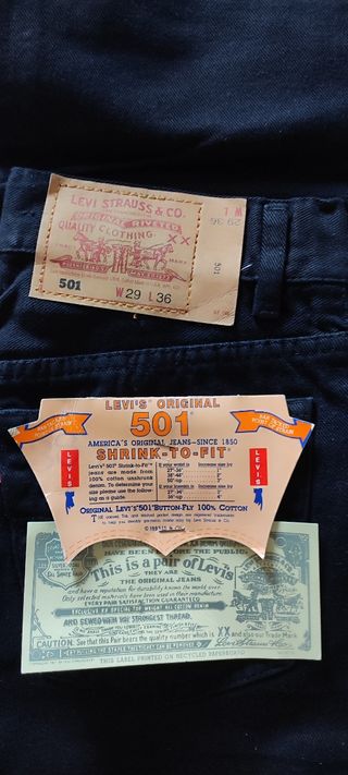 Levi's 501® Originales Negro, L