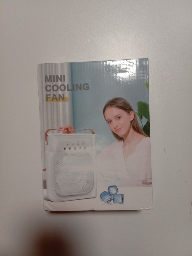 Ventilador humidificador Negro Nuevo