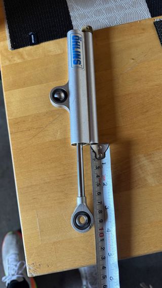 Amortiguador Öhlins dirección moto código SO1792
