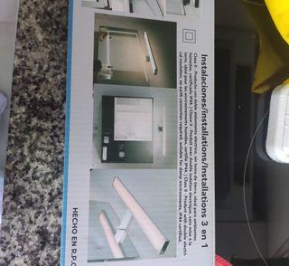 Aplique LED Baño 3 en 1 IP44 10W
