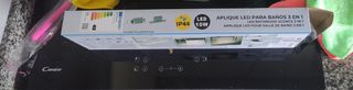 Aplique LED Baño 3 en 1 IP44 10W