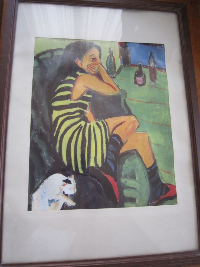 3 Quadri Vintage ripr. Ernst Ludwig Kirchner