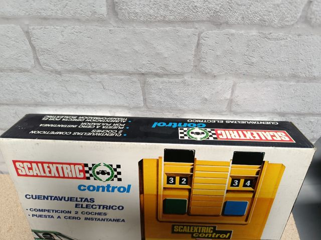 CAJA VACIA de Scalextric Cuentavueltas Control