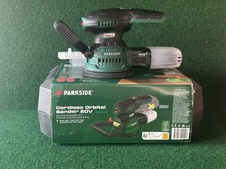 Lijadora Orbital Inalámbrica Parkside 20V