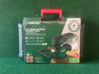 Lijadora Orbital Inalámbrica Parkside 20V
