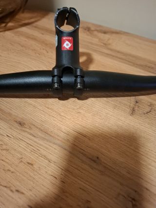 Manillar y potencia aluminio bici